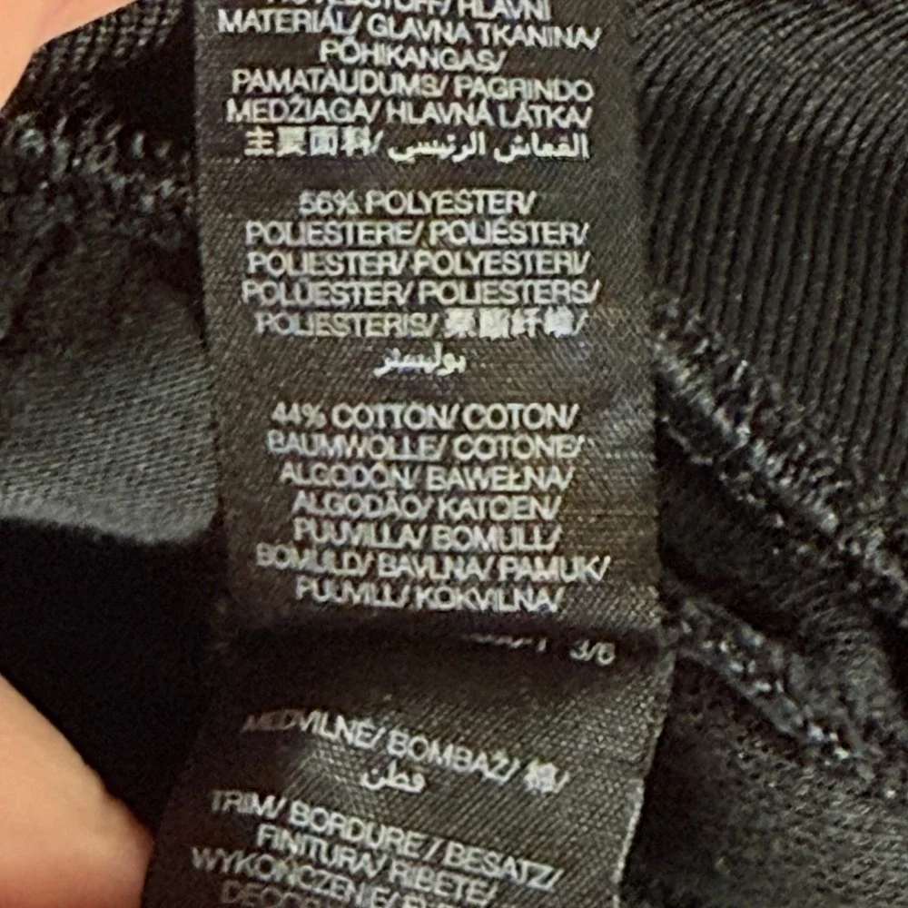 Sweaty Betty Women‎ 6 Black Full Zip Crop Track Jacket Athletic Performance - Picture 7 of 7